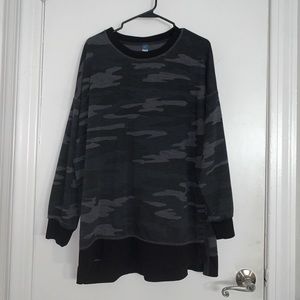 Oversized Tunic Sweatshirt